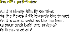 the riff : pathfinder